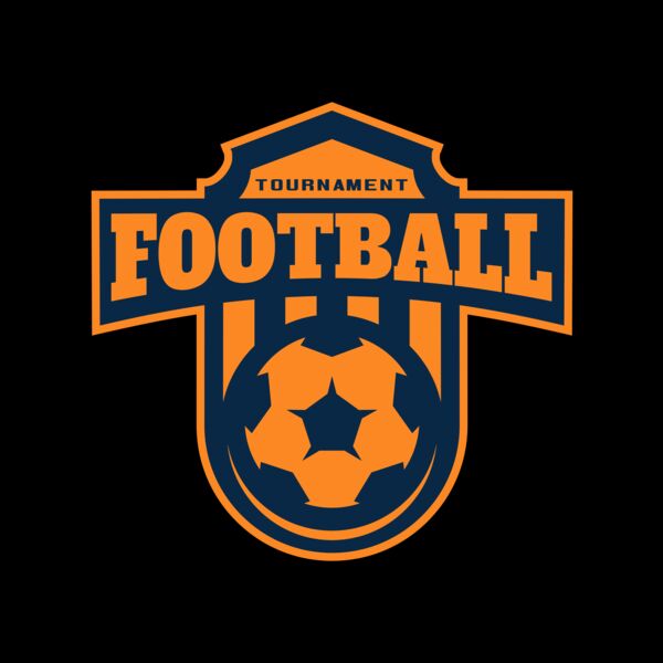 Football Tournament logo template Thumbnail