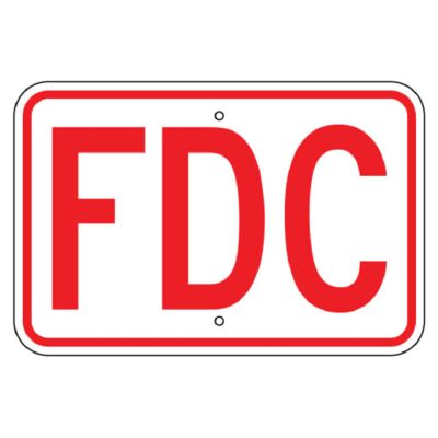 Fire Department Connection Sign Thumbnail