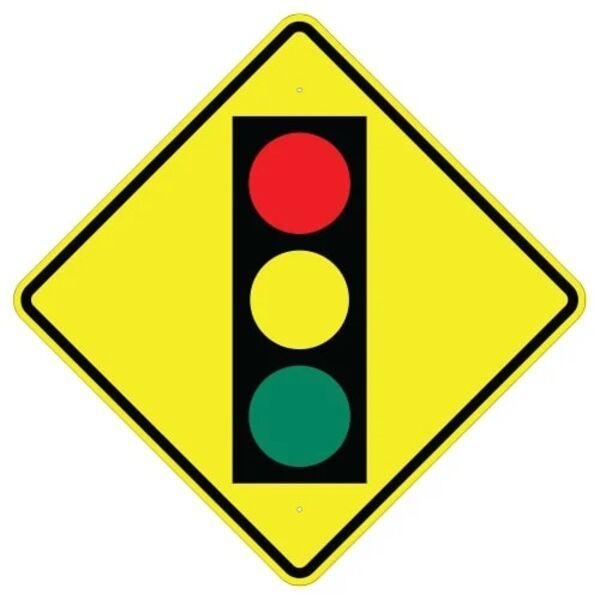 Signal Ahead Symbol Sign Thumbnail