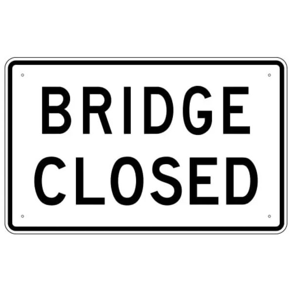 Bridge Closed Sign Thumbnail