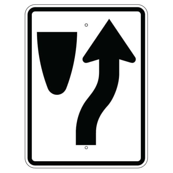 Keep Right Symbol Sign Thumbnail
