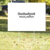 18" x 24" Yard Sign Thumbnail